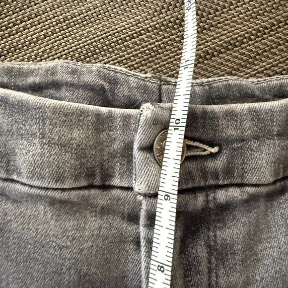 Mother high‎ waisted looker ankle fray huntress jeans sz 31 - Picture 10 of 11